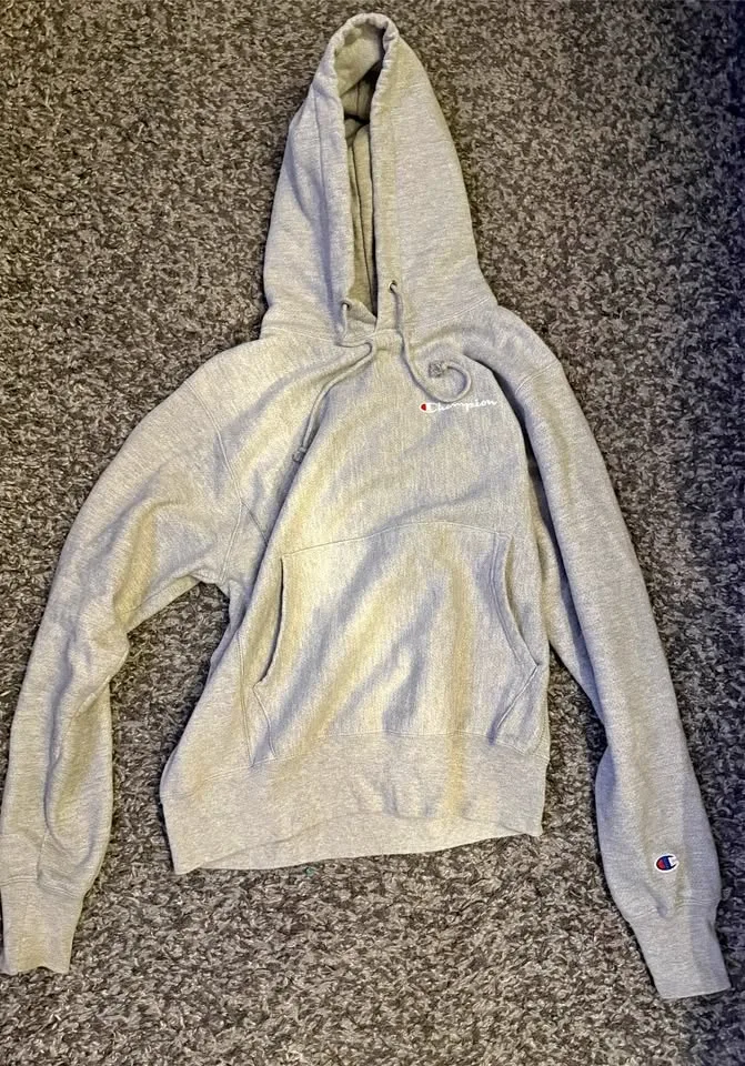 Champion Hoodie (Gray Small)