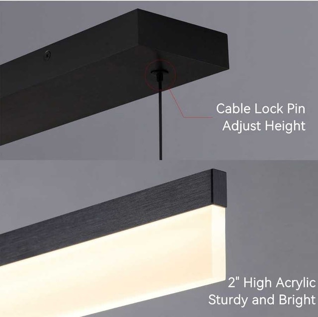 Dining LED Pendant Light 47" - photo 3