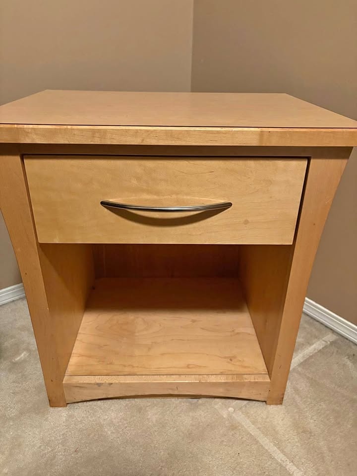 2 LG Bedside Tables. Sat Empty in Spare Rooms. Perfect Condition