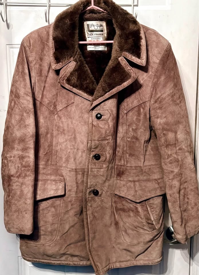 Jack Fraser Suede Men’s Jacket Size 44 - photo 2