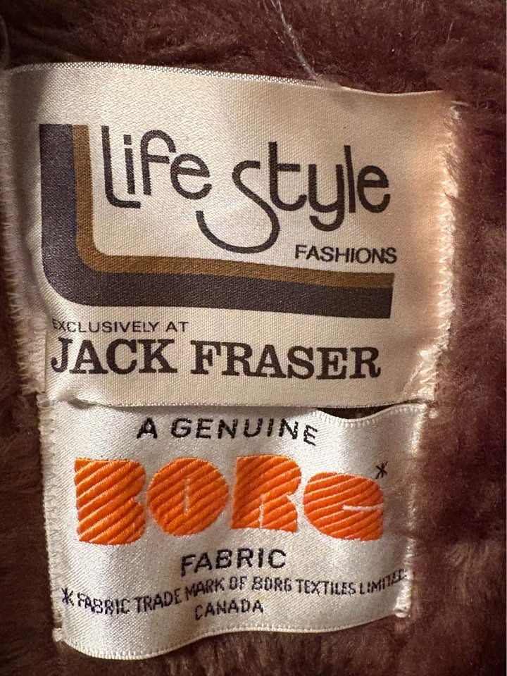 Jack Fraser Suede Men’s Jacket Size 44 - photo 5