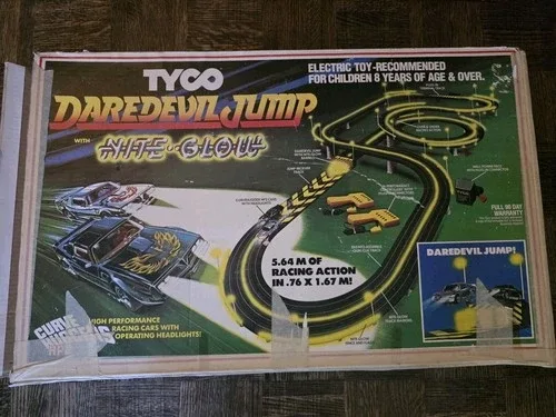 Vintage Tyco Daredevil Jump With Nite Glow Ravetrack PARTS