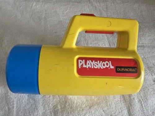 Vintage Playskool Duracell Flashlight