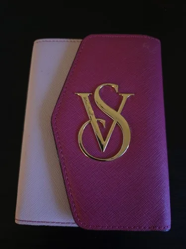 Victoria's Secret Passport Holder Two-Tone Pink