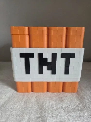 Minecraft Movie TNT Popcorn Bucket - Brand New