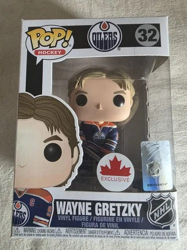 WAYNE GRETZKY Funko Pop! Hockey #32 Oilers Exclusive