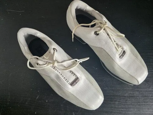 Nike Air Zoom Tiger Woods Golf Shoes White Size 9 Wide