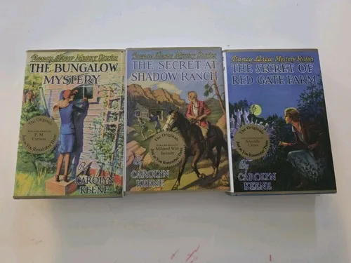 Nancy Drew Mystery Stories Applewood Books 3 Book Lot
