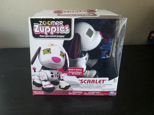 Zoomer Zuppies Scarlet Interactive Robot Dog Toy