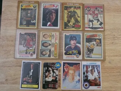 Vintage NHL Hockey Hockey Card Lot Rookies OPC