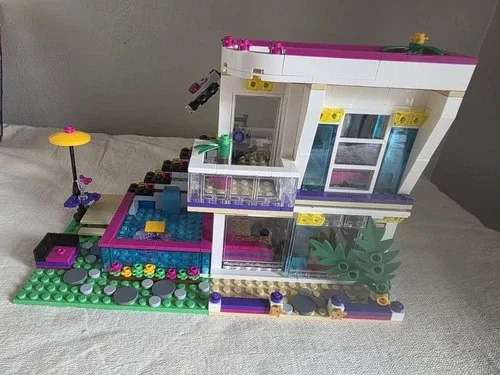 Lego 41135 Livi's Pop Star House & 41107 Limo Incomplete READ