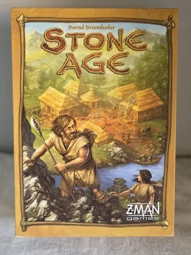 Stone Age Board Game 2008 Z-Man Games - Complete