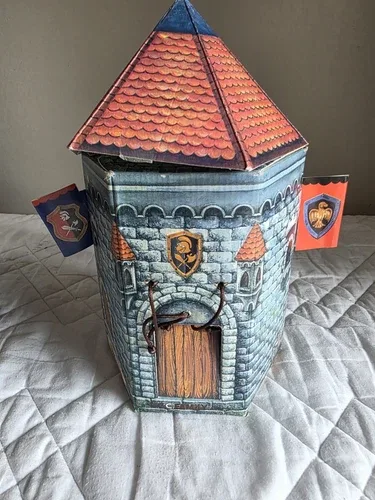 Vintage Castle Legend Knight Castle Plush Bear 1994 Takara image indicator(3)