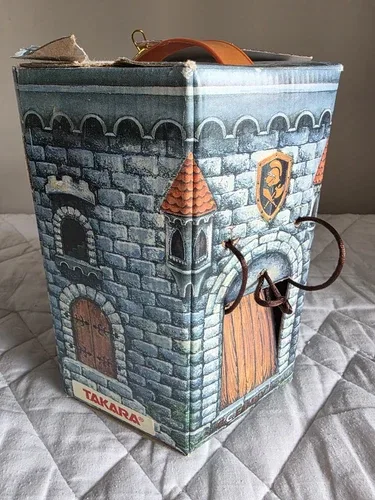 Vintage Castle Legend Knight Castle Plush Bear 1994 Takara image indicator(4)