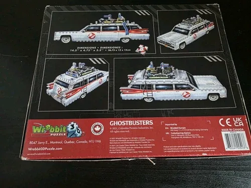 Wrebbit 3d Puzzle Ghostbusters Ecto-1 New image indicator(2)