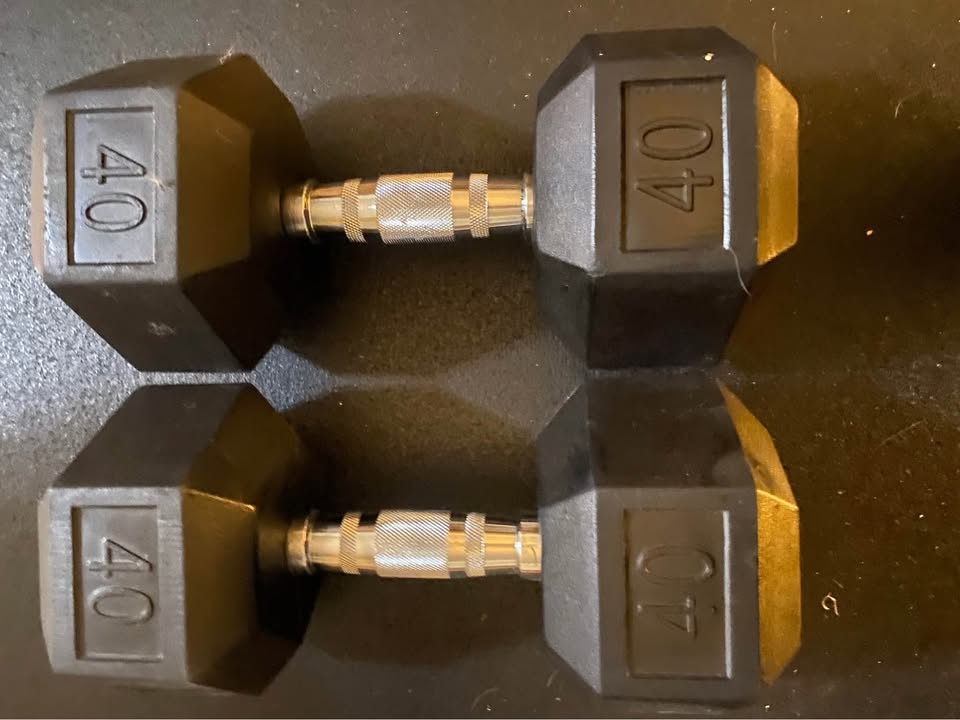 40 lbs dumbbells - photo 2