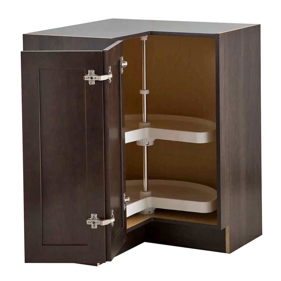 Design House Corner Kitchen Cabinet w/ Lazy Susan