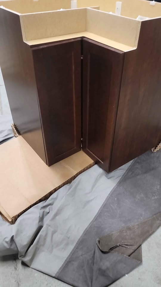 Design House Corner Kitchen Cabinet w/ Lazy Susan - photo 2
