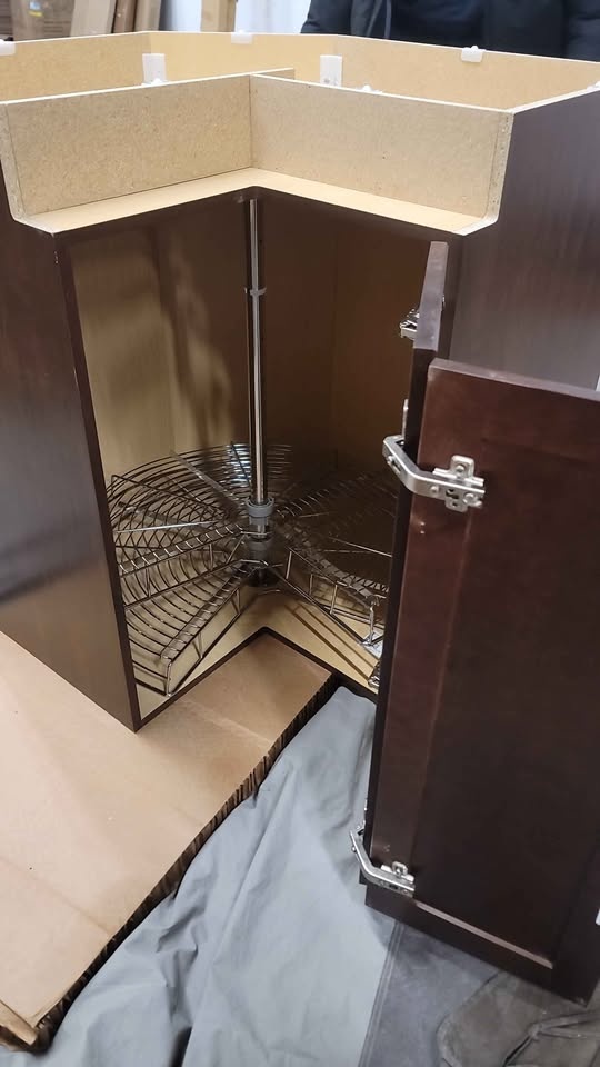 Design House Corner Kitchen Cabinet w/ Lazy Susan - photo 5