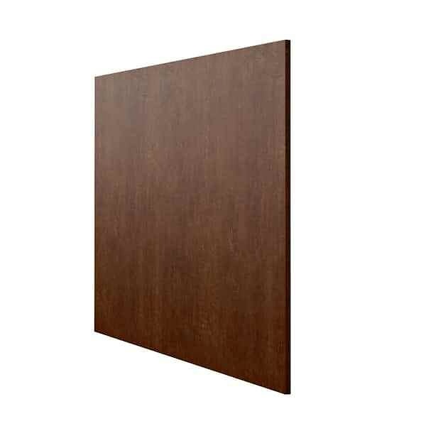 Hampton Bay 0.625x35x48 in. Base End Panel in Spice