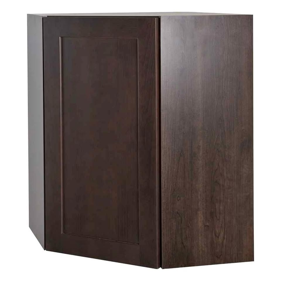36x24 Corner Wall Kitchen Cabinet - Spice