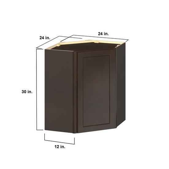 36x24 Corner Wall Kitchen Cabinet - Spice - photo 3