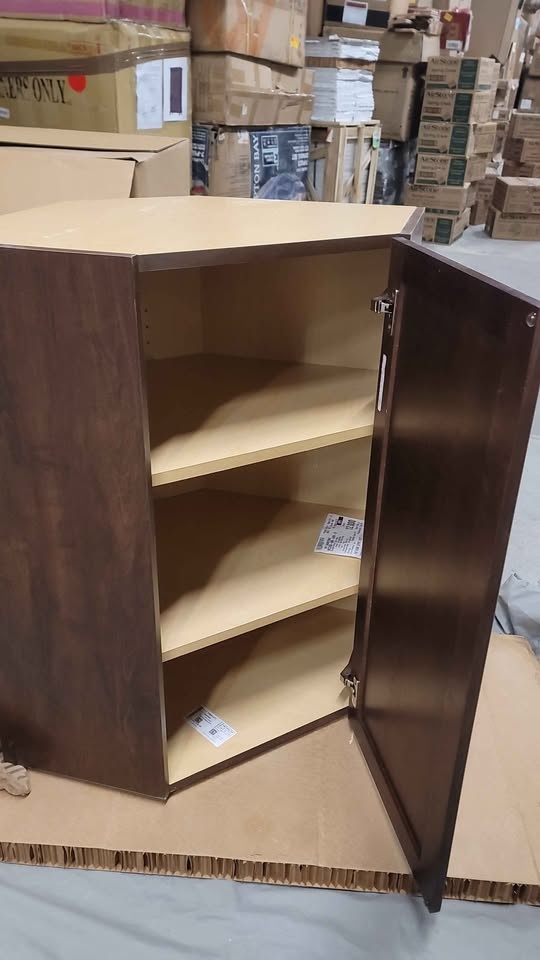 36x24 Corner Wall Kitchen Cabinet - Spice - photo 5