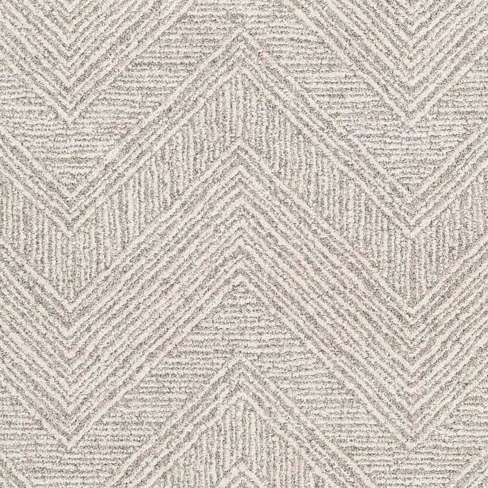4.3×5.11 Taupe/Ivory Rug Sylvan Chevron - photo 2