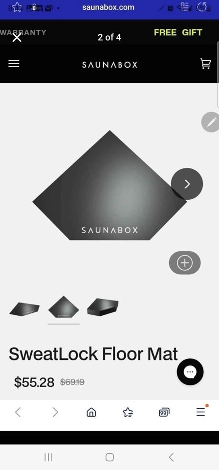 Sweetlock Sauna box mat floor - photo 2