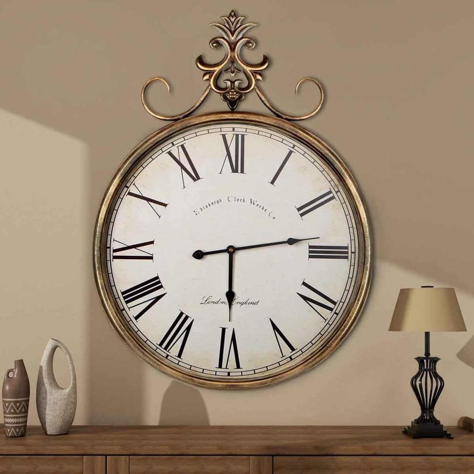 Beshore Decorative Metal Wall Clock By Alcott Hill - photo 3