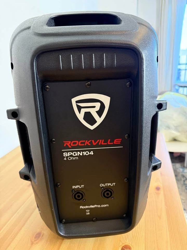 Rockville SPG84 10” DJ PA Speaker – 400W, Lightweight – NEW - photo 2