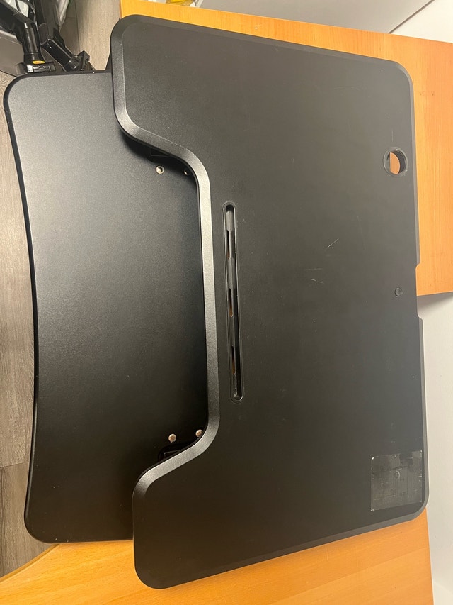 sit stand desk converter