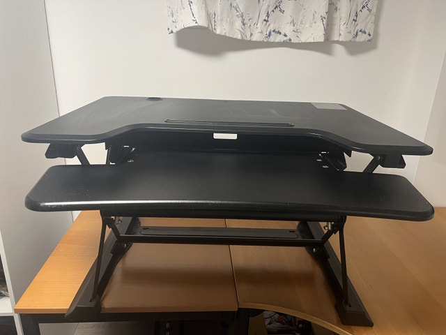 sit stand desk converter - photo 2