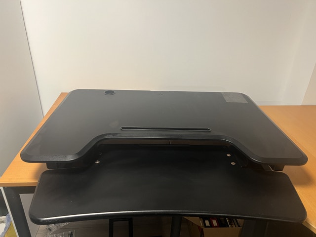 sit stand desk converter - photo 3