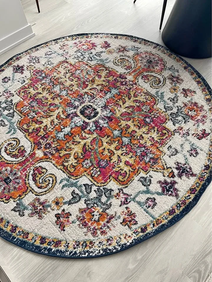 Hillsby Oriental Round Indoor Rug - Round 6'