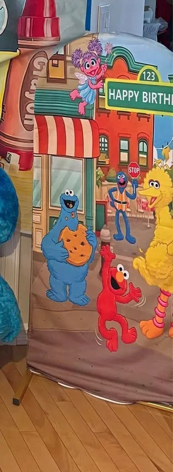 Sesame Street Happy Birthday Arch cover