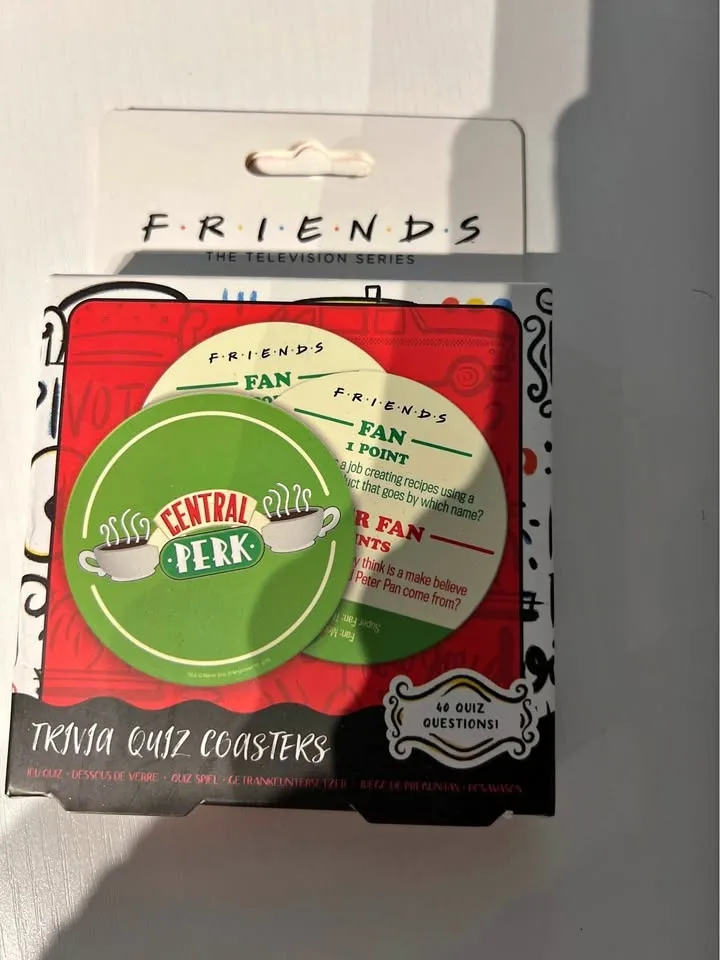 FRIENDS Trivia Coaster Set