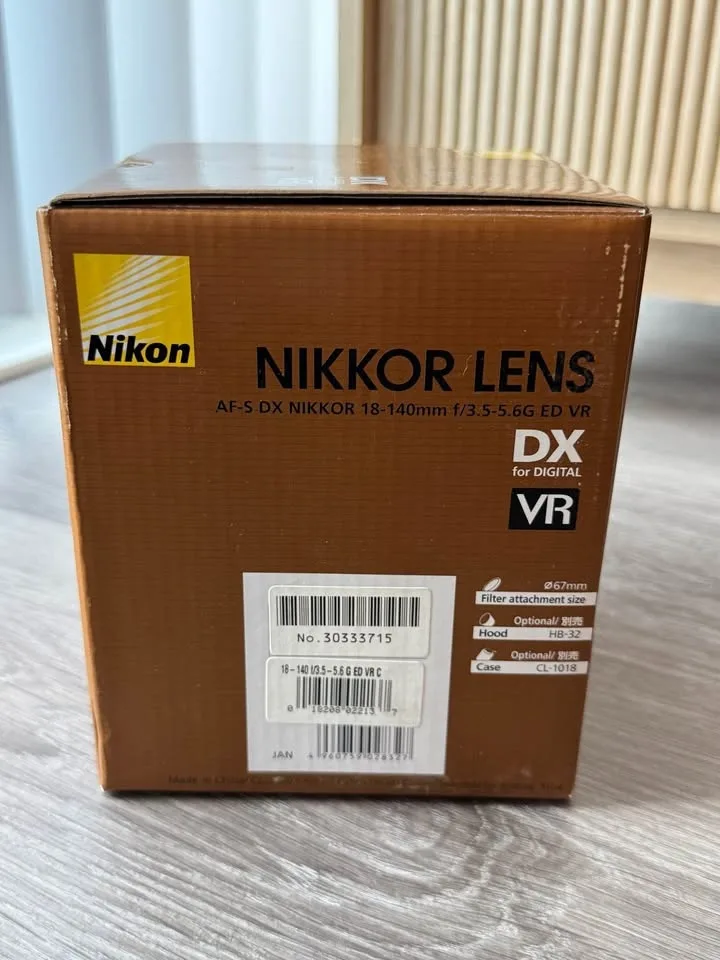 Nikon zoom lens 18-140mm f3.5-5.6 image indicator(5)
