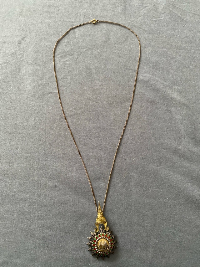 Vintage East India Elephant Necklace - photo 2