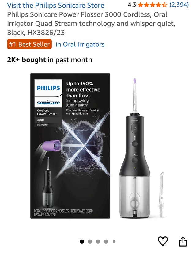 ✨ Philips Sonicare Power Flosser 3000 - photo 3