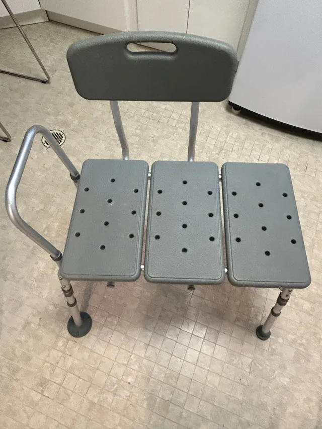 Shower tub transfer chair