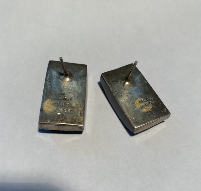 Mexican Silver Earrings - photo 2