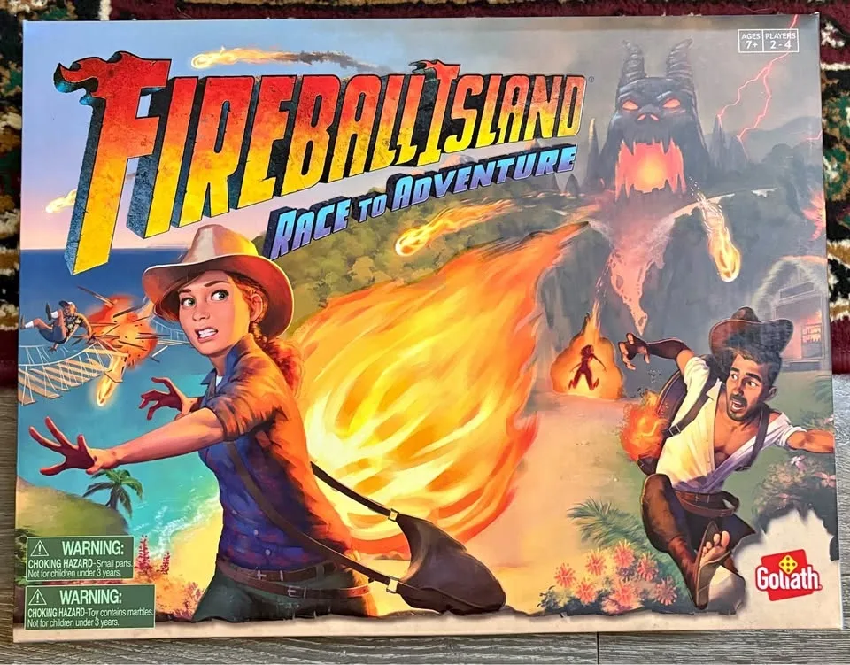 Fireball Island boardgame - Brand new and unopened