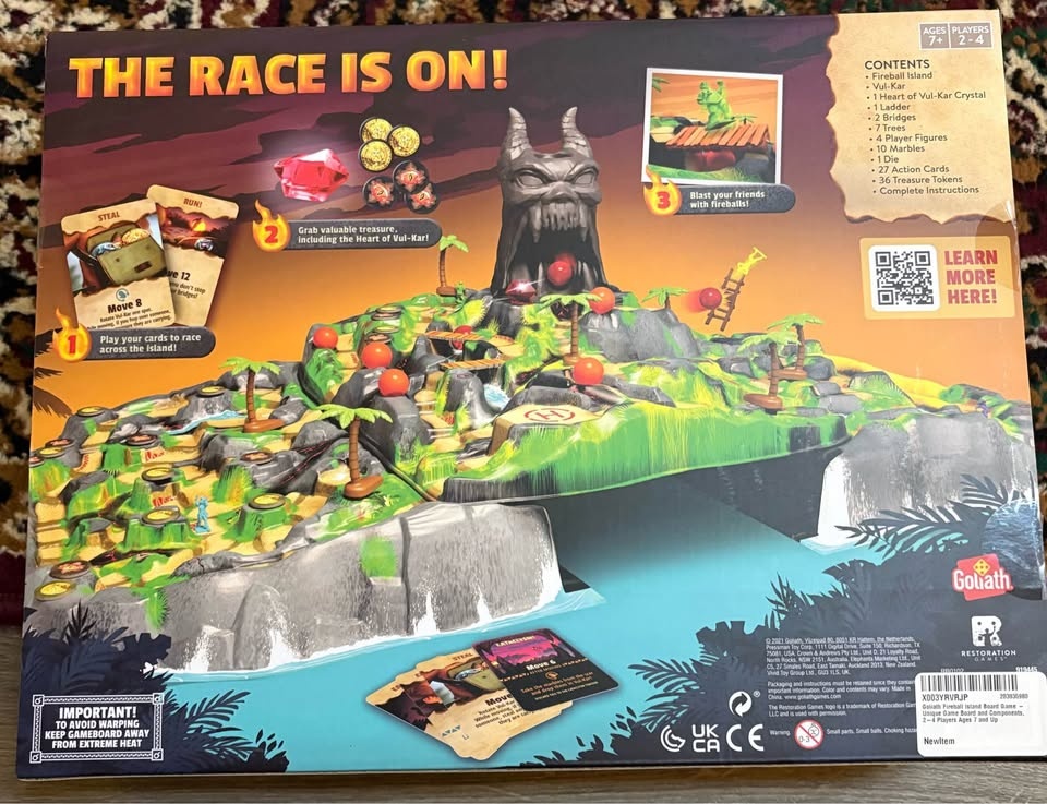 Fireball Island boardgame - Brand new and unopened - photo 2