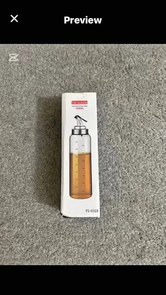 Cooking Oil Bottles both for $10