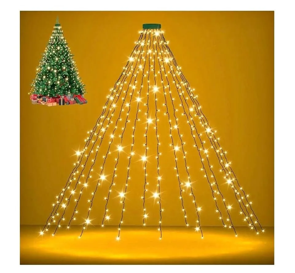 Gorgeous Christmas Tree full cover LED Lights