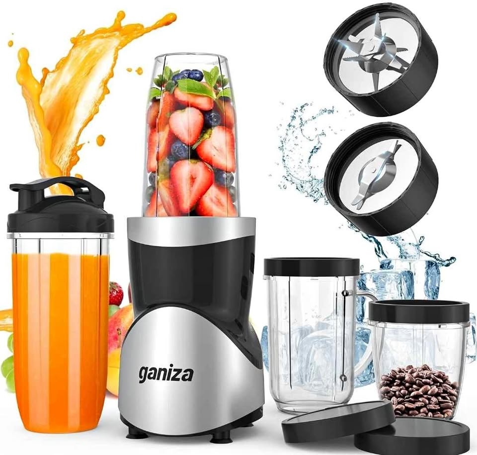 Ganiza Blender 15-Piece Blender and Grinder Combo (BNIB)