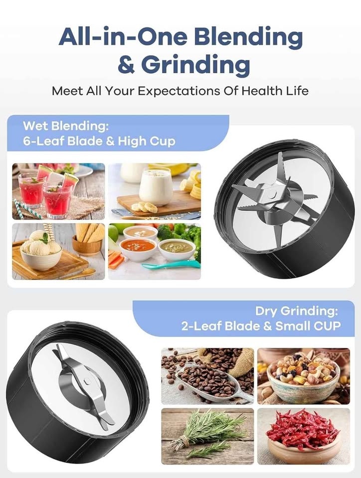 Ganiza Blender 15-Piece Blender and Grinder Combo (BNIB) - photo 2