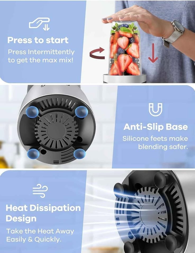 Ganiza Blender 15-Piece Blender and Grinder Combo (BNIB) - photo 5