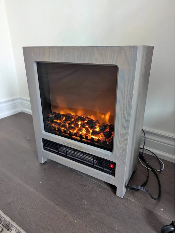 Electric Fireplace with Heater